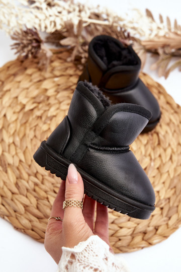 Eko sniega apavi Bērnu apavi melnas krāsas Husalta 2