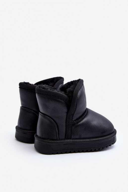 Eko sniega apavi Bērnu apavi melnas krāsas Husalta Eko sniega apavi Bērnu apavi melnas krāsas Husalta