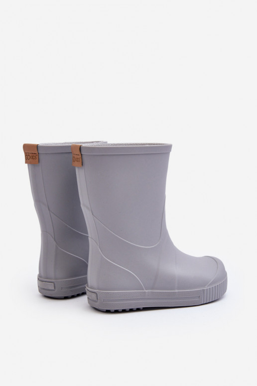 Bērnu apavi Gumijas apavi Wave Gokids 979 Pelēkas krāsas Bērnu apavi Gumijas apavi Wave Gokids 979 Pelēkas krāsas