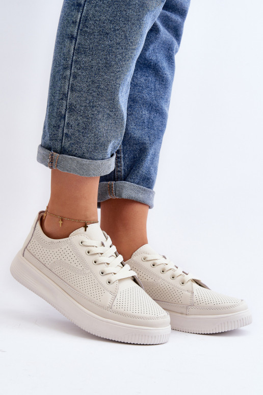 sporta apavi Sneakers modeļa apavi baltas krāsas Failla
