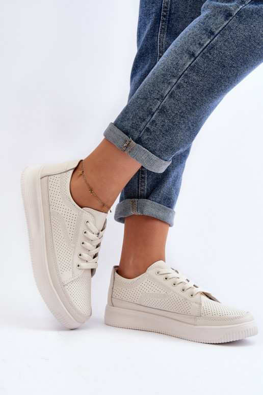 sporta apavi Sneakers modeļa apavi baltas krāsas Failla