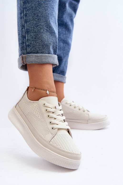 sporta apavi Sneakers modeļa apavi baltas krāsas Failla