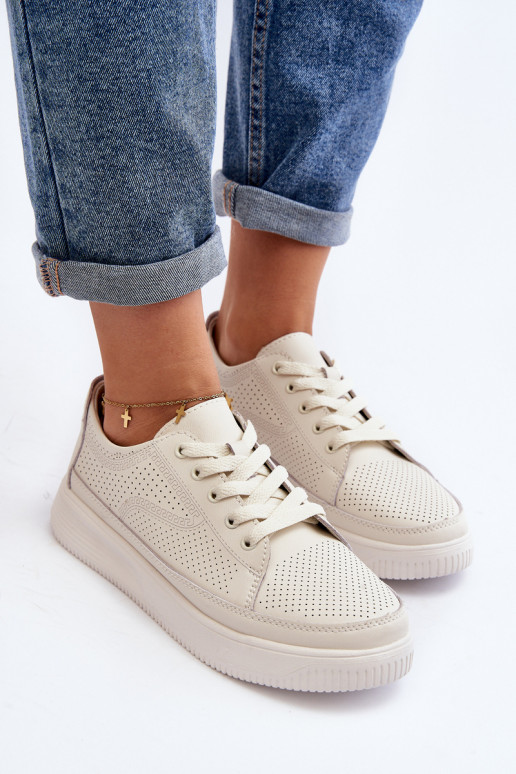 sporta apavi Sneakers modeļa apavi baltas krāsas Failla