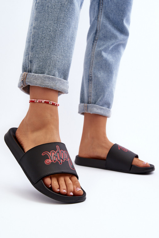 Čības Lee Cooper LCW-24-42-2483L melnas krāsas Čības Lee Cooper LCW-24-42-2483L melnas krāsas
