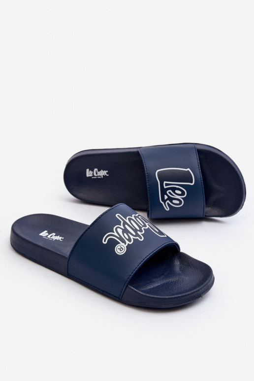 Čības Lee Cooper LCW-24-42-2481M tumši zilas krāsas