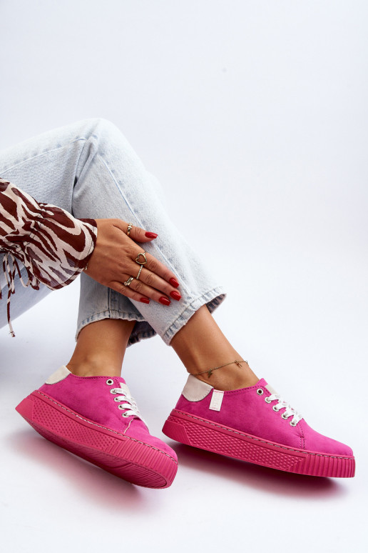 sieviešu puszābaki MEMORY FOAM SYSTEM BIG STAR NN276004 rozā krāsas