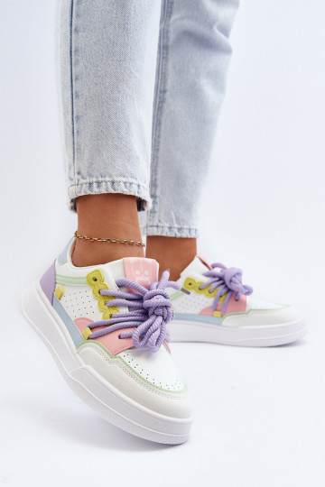 Sneakers modeļa apavi Eko Dažādu krāsu Avanalis