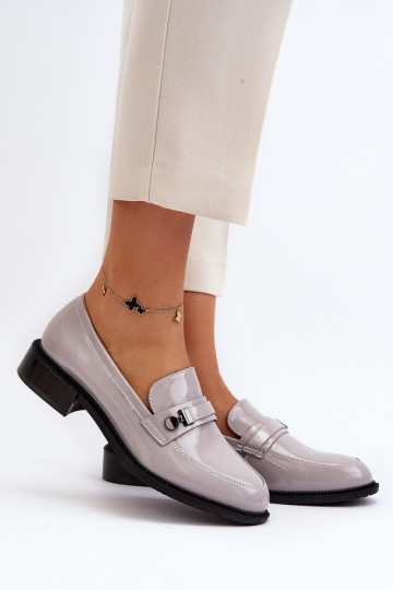 Lakoti mokasīni Pelēkas krāsas Nerilaja