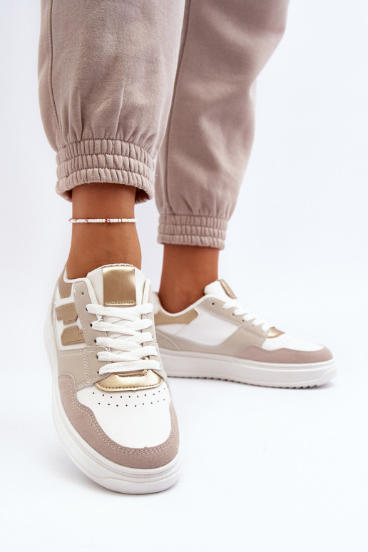Sneakers modeļa apavi smilšu krāsas Regines Sneakers modeļa apavi smilšu krāsas Regines