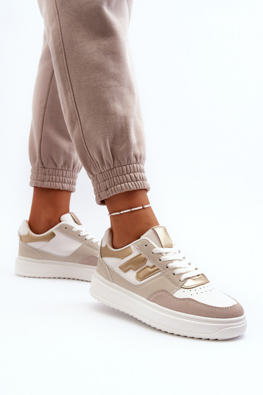 Sneakers modeļa apavi smilšu krāsas Regines Sneakers modeļa apavi smilšu krāsas Regines