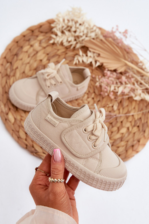 Bērnu brīvā laika apavi HI-POLY SYSTEM BIG STAR NN374017 smilšu krāsas