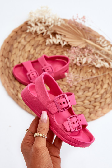 Čības Bērnu apavi ar sprādzēm BIG STAR NN374540 rozā krāsas 2