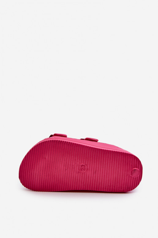 Čības Bērnu apavi ar sprādzēm BIG STAR NN374540 rozā krāsas Čības Bērnu apavi ar sprādzēm BIG STAR NN374540 rozā krāsas