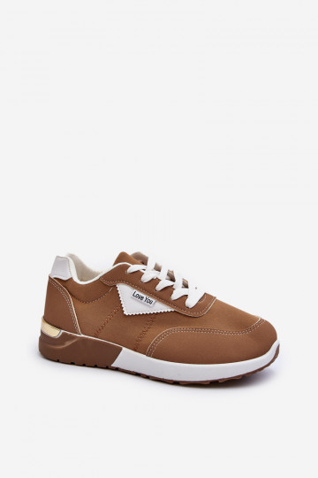 sporta apavi Sneakers modeļa apavi brūnas krāsas Vovella
