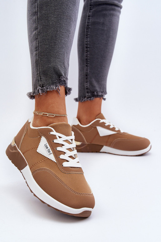 sporta apavi Sneakers modeļa apavi brūnas krāsas Vovella sporta apavi Sneakers modeļa apavi brūnas krāsas Vovella