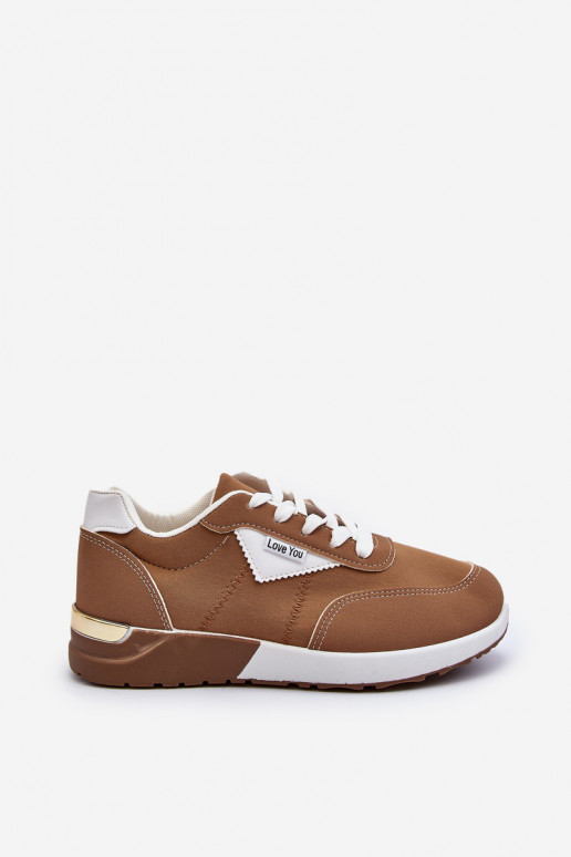 sporta apavi Sneakers modeļa apavi brūnas krāsas Vovella sporta apavi Sneakers modeļa apavi brūnas krāsas Vovella