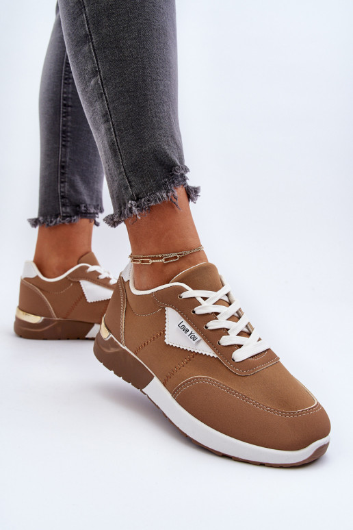 sporta apavi Sneakers modeļa apavi brūnas krāsas Vovella sporta apavi Sneakers modeļa apavi brūnas krāsas Vovella