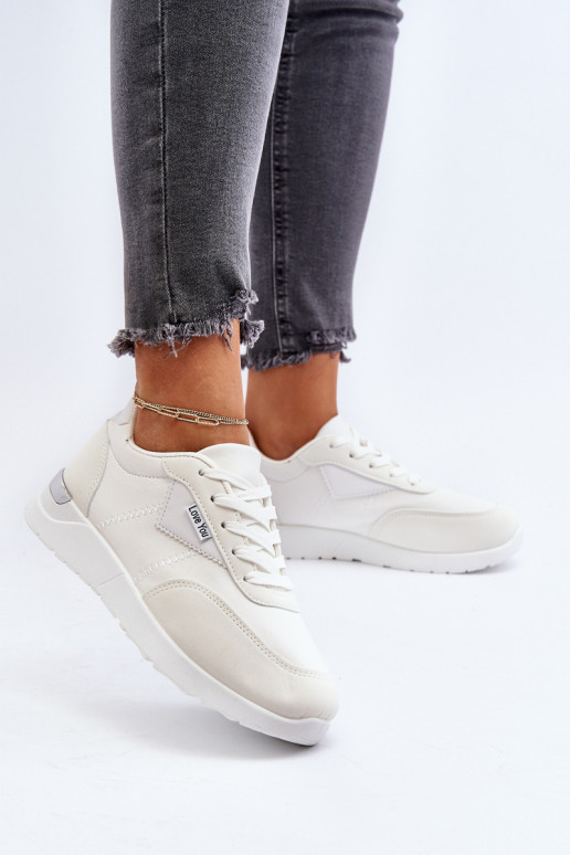sporta apavi Sneakers modeļa apavi baltas krāsas Vovella sporta apavi Sneakers modeļa apavi baltas krāsas Vovella