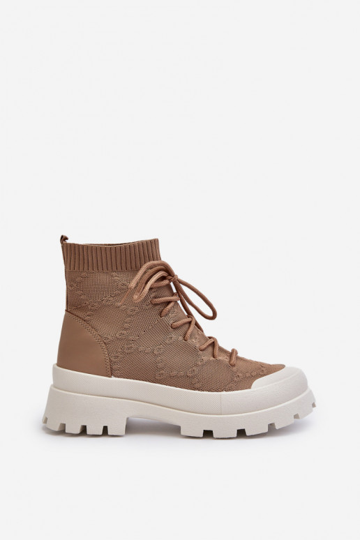 Sieviešu puszābaki brūnas krāsas Solime Sieviešu puszābaki brūnas krāsas Solime