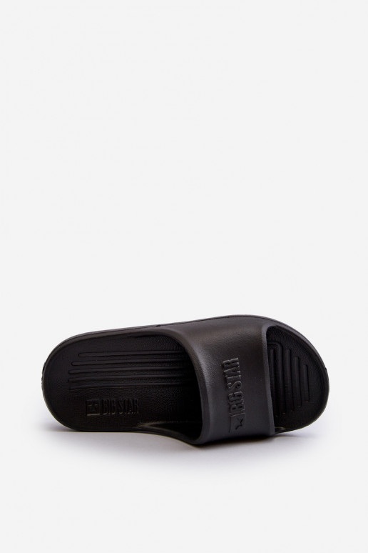 Vieglas čības Bērnu apavi Big Star NN374556 melnas krāsas