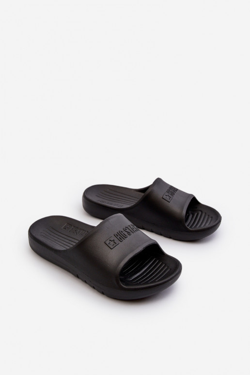 Vieglas čības Bērnu apavi Big Star NN374556 melnas krāsas