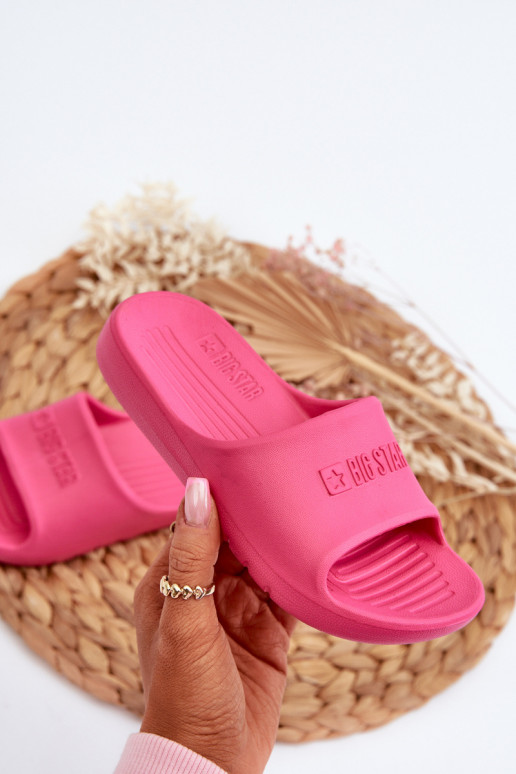 Vieglas čības Bērnu apavi Big Star NN374560 rozā krāsas