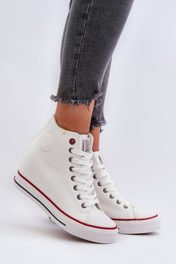sieviešu puszābaki Cross Jeans NN2R4004 baltas krāsas