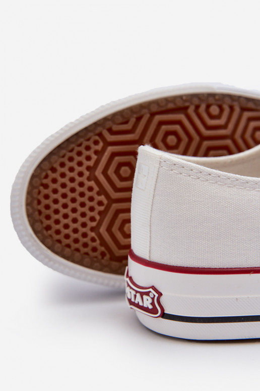 Vīriešu brīvā laika apavi Big Star NN174057 baltas krāsas