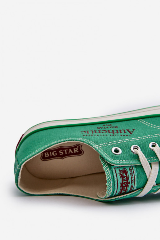 Vīriešu brīvā laika apavi Big Star NN174062 Zaļas krāsas