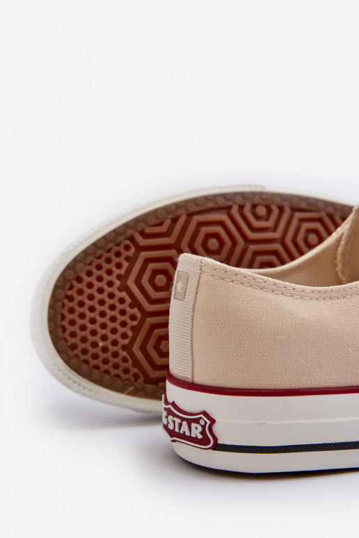 Vīriešu brīvā laika apavi Big Star NN174058 smilšu krāsas