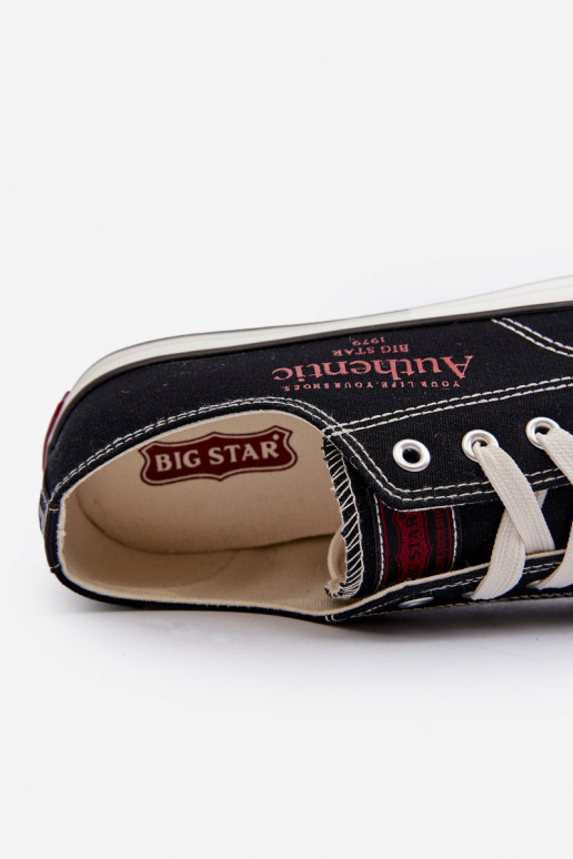 Vīriešu brīvā laika apavi Big Star NN174056 melnas krāsas