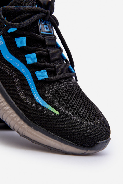 sporta apavi HI-POLY SYSTEM Big Star NN174450 melnas krāsas