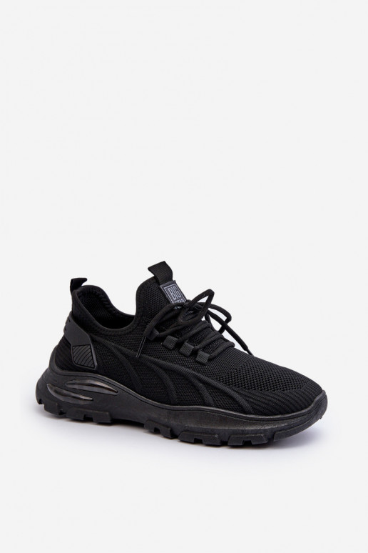 Sneakers modeļa apavi HI-POLY SYSTEM Big Star NN174467 melnas krāsas