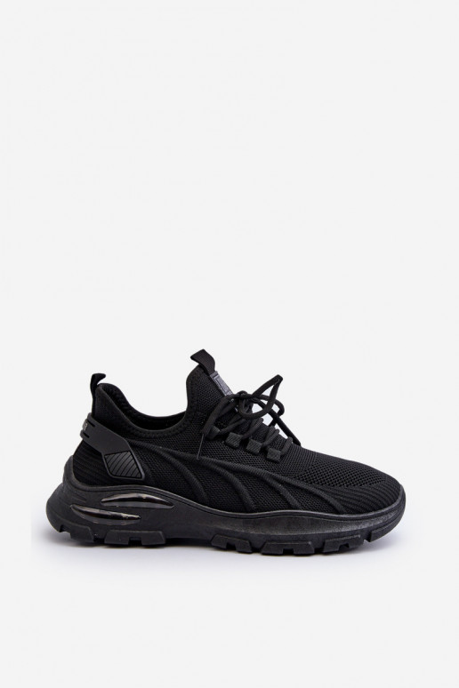 Sneakers modeļa apavi HI-POLY SYSTEM Big Star NN174467 melnas krāsas