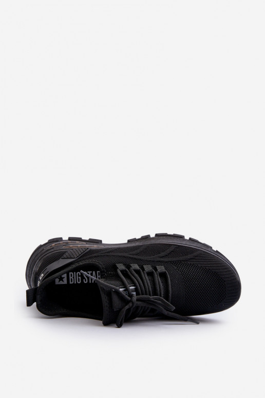 Sneakers modeļa apavi HI-POLY SYSTEM Big Star NN174467 melnas krāsas