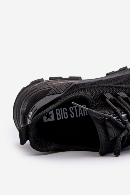 Sneakers modeļa apavi HI-POLY SYSTEM Big Star NN174467 melnas krāsas