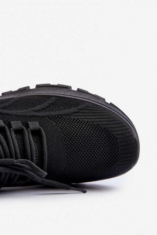 Sneakers modeļa apavi HI-POLY SYSTEM Big Star NN174467 melnas krāsas