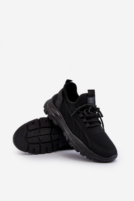 Sneakers modeļa apavi HI-POLY SYSTEM Big Star NN174467 melnas krāsas