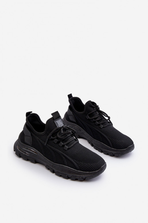 Sneakers modeļa apavi HI-POLY SYSTEM Big Star NN174467 melnas krāsas