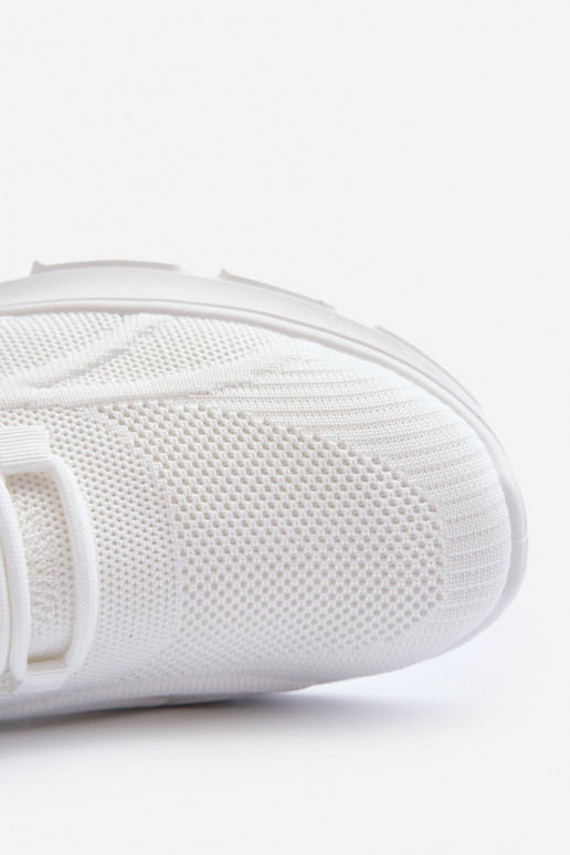 Sneakers modeļa apavi HI-POLY SYSTEM Big Star NN174468 baltas krāsas