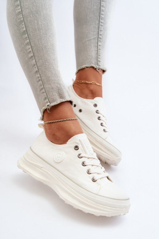 Sieviešu apavi Big Star NN274126 baltas krāsas