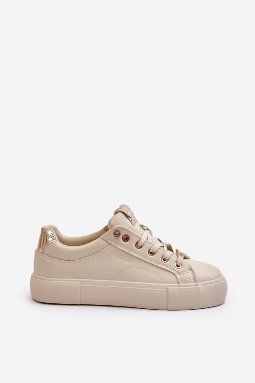 Sneakers modeļa apavi Big Star NN274210 smilšu krāsas