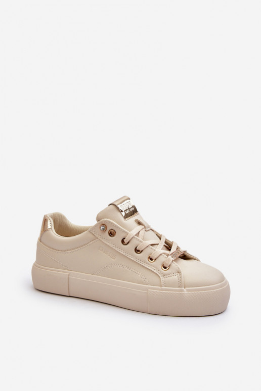 Sneakers modeļa apavi Big Star NN274210 smilšu krāsas Sneakers modeļa apavi Big Star NN274210 smilšu krāsas