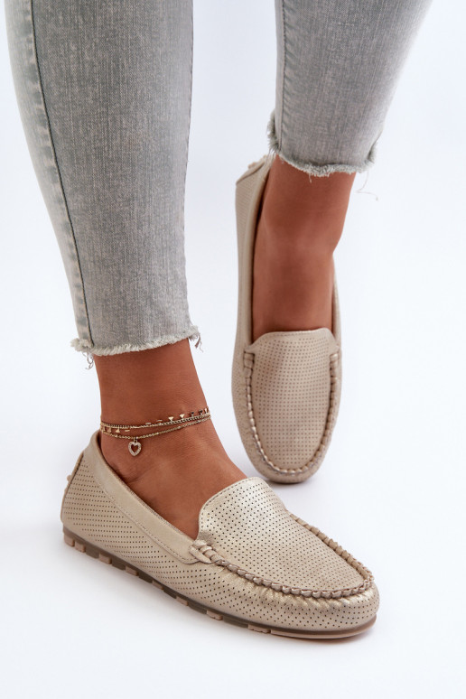 Mokasīni Zelta krāsas Ranica