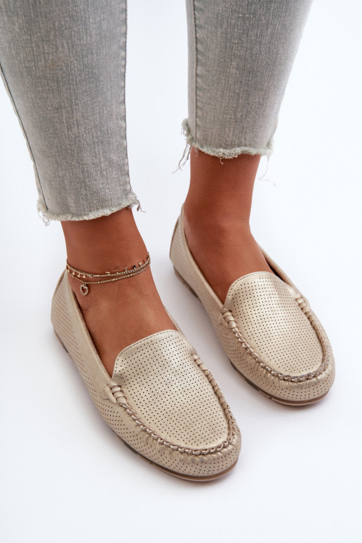 Mokasīni Zelta krāsas Ranica