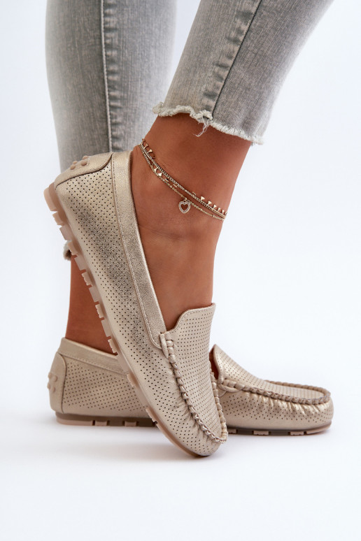 Mokasīni Zelta krāsas Ranica