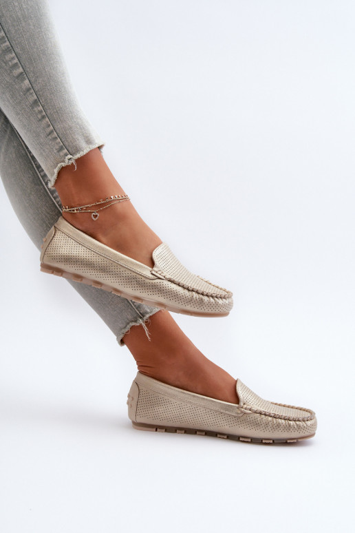 Mokasīni Zelta krāsas Ranica