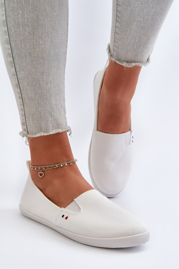 Sporta apavi brīvā laika apavi Slip-On baltas krāsas Adrancia