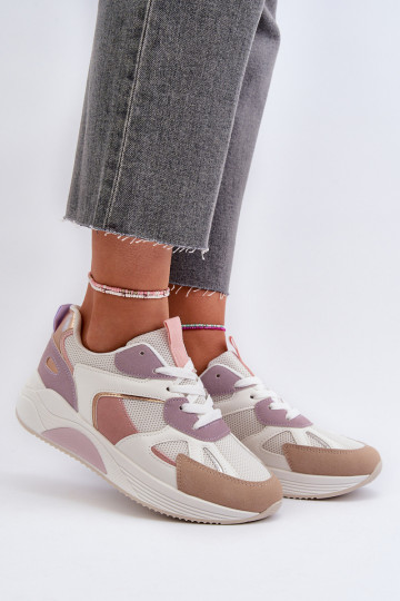 Sneakers modeļa apavi ar platformu Violeta krāsa Lenivia 2
