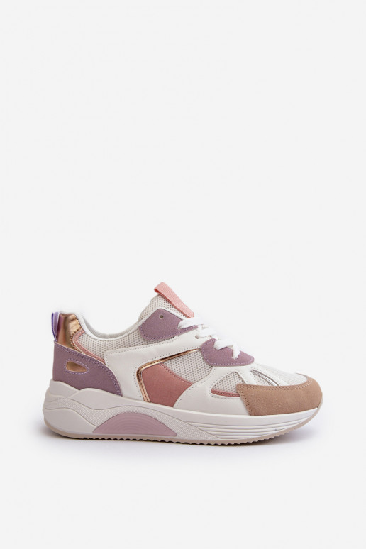 Sneakers modeļa apavi ar platformu Violeta krāsa Lenivia